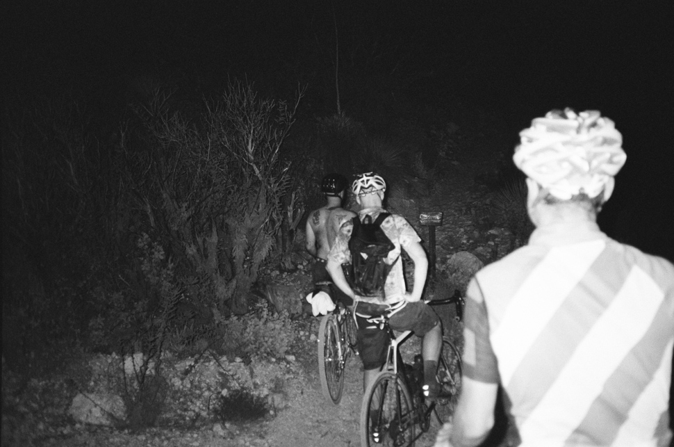 Lost. Well, not lost, we tried to get lost, but the downhill trail didn't like our 32c tires.