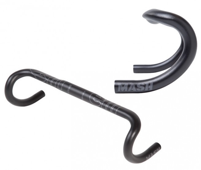 MASH × Cinelli Road Dropbar アルミ ドロップハンドル / ブラック