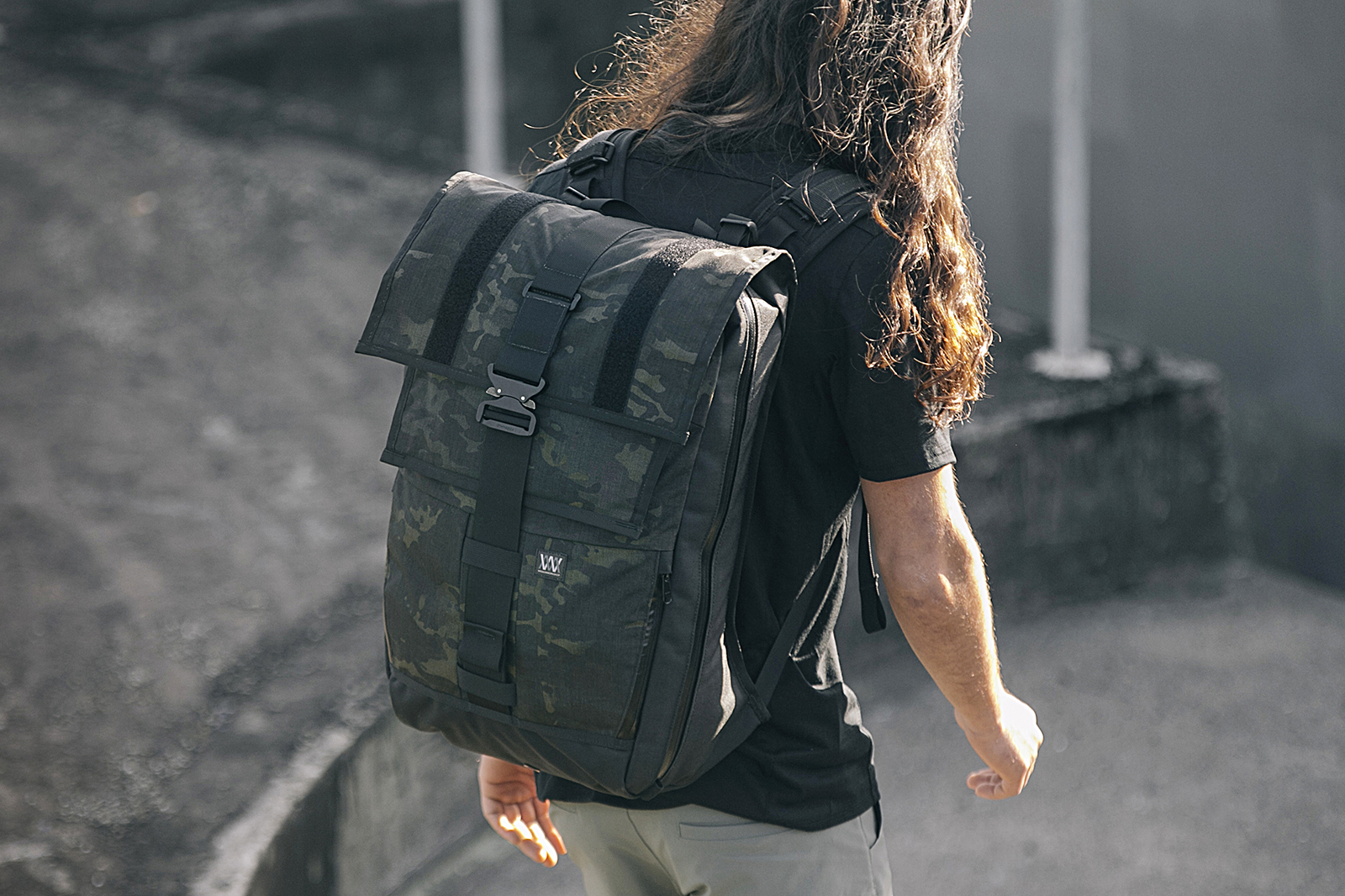 Mission Workshop: Black Multicam Cobra Buckle Cargo Packs | The