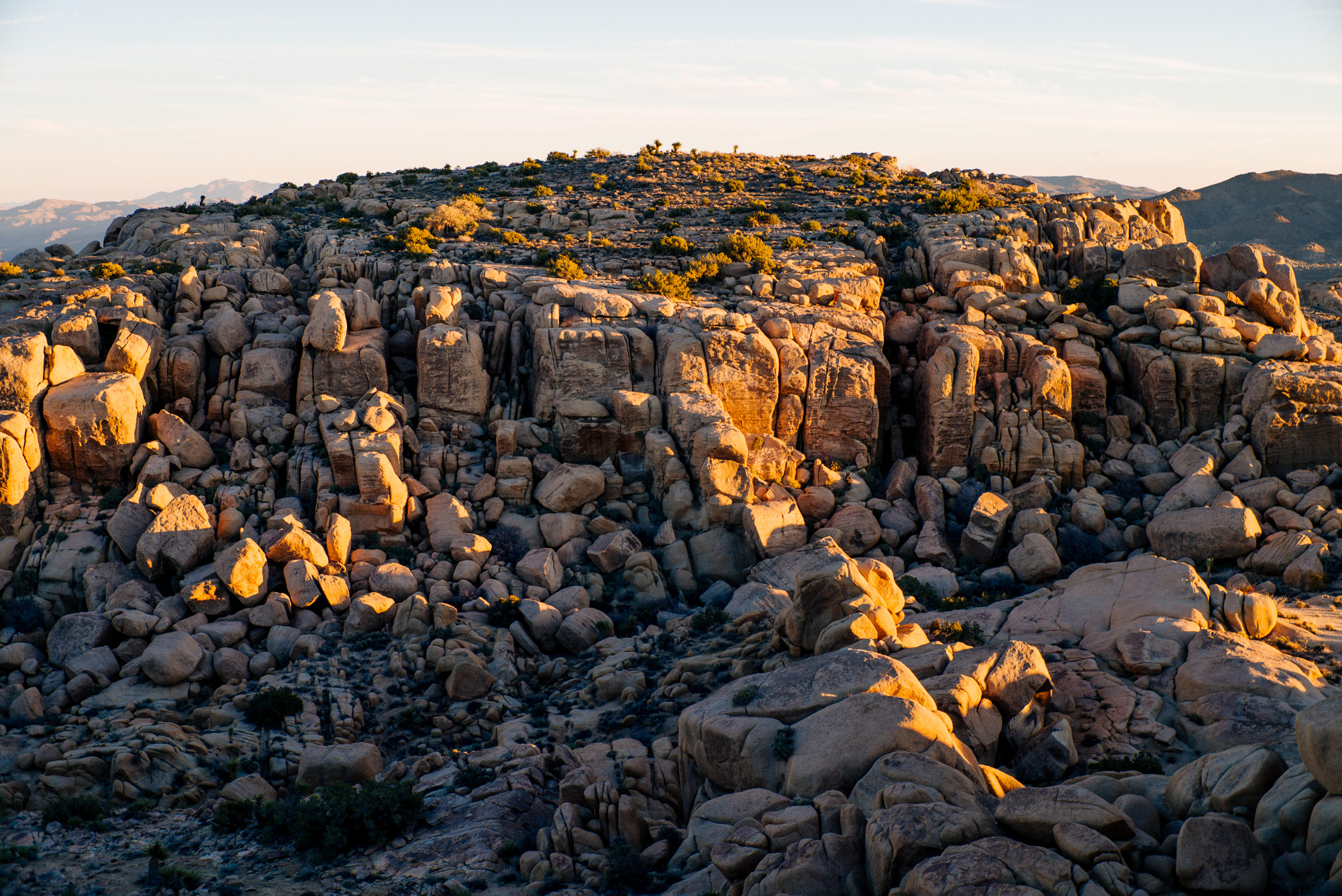 Riding Bikes in Joshua Tree on the Section 6 Trail Network John
