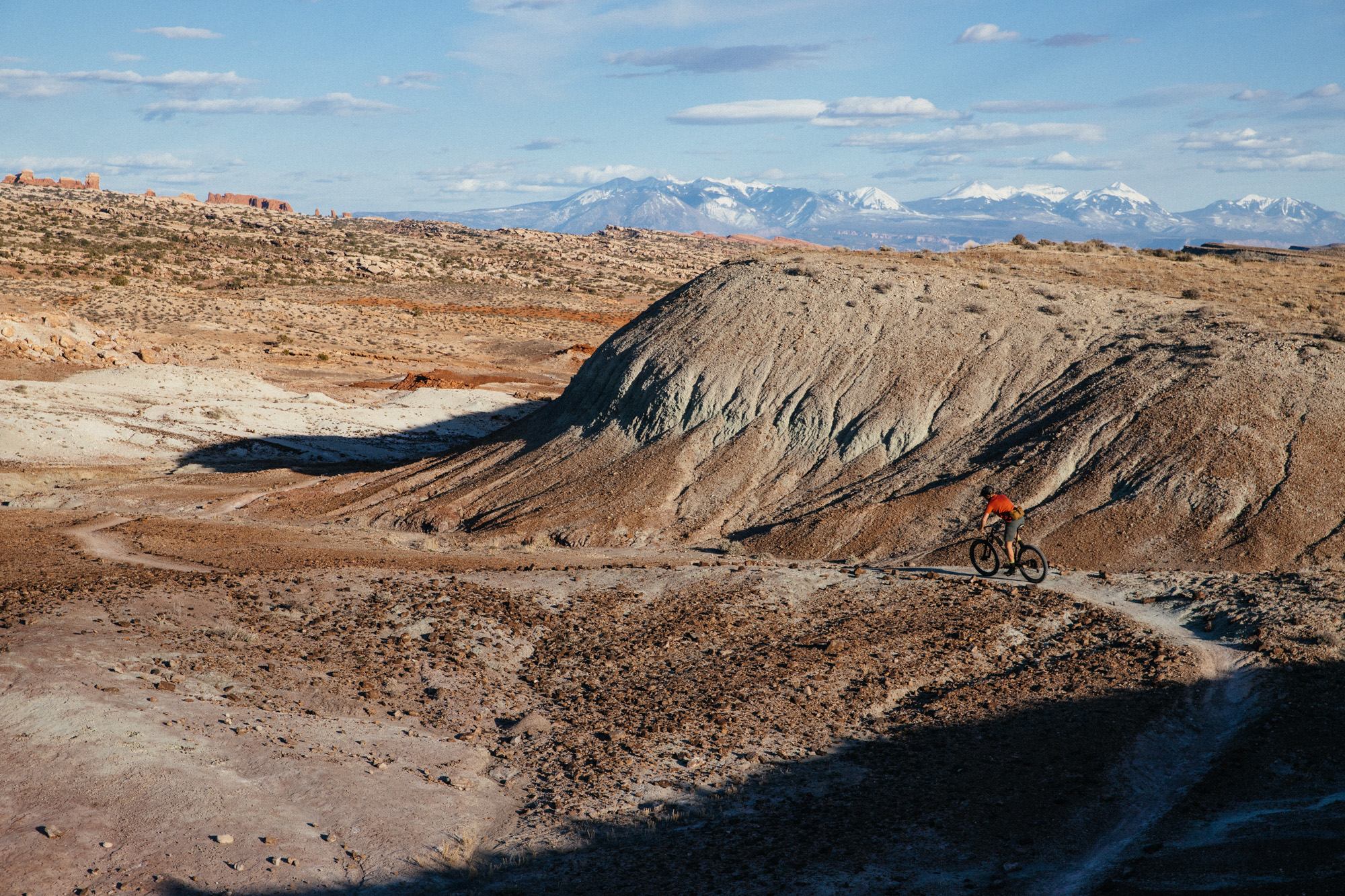 Riding the Trails and Camping at Klondike Bluffs Outside of Moab John