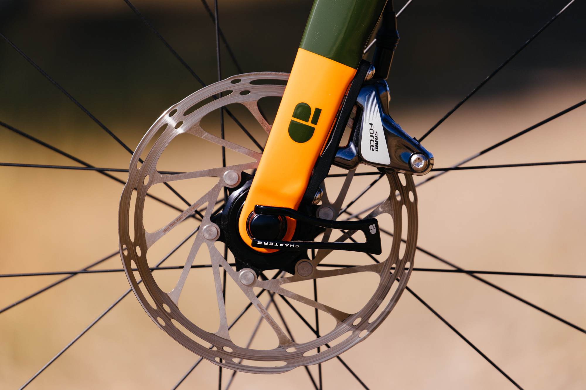 Sea Otter Classic 2019: OD Green Chapter2 AO with Fulcrum Rapid Red