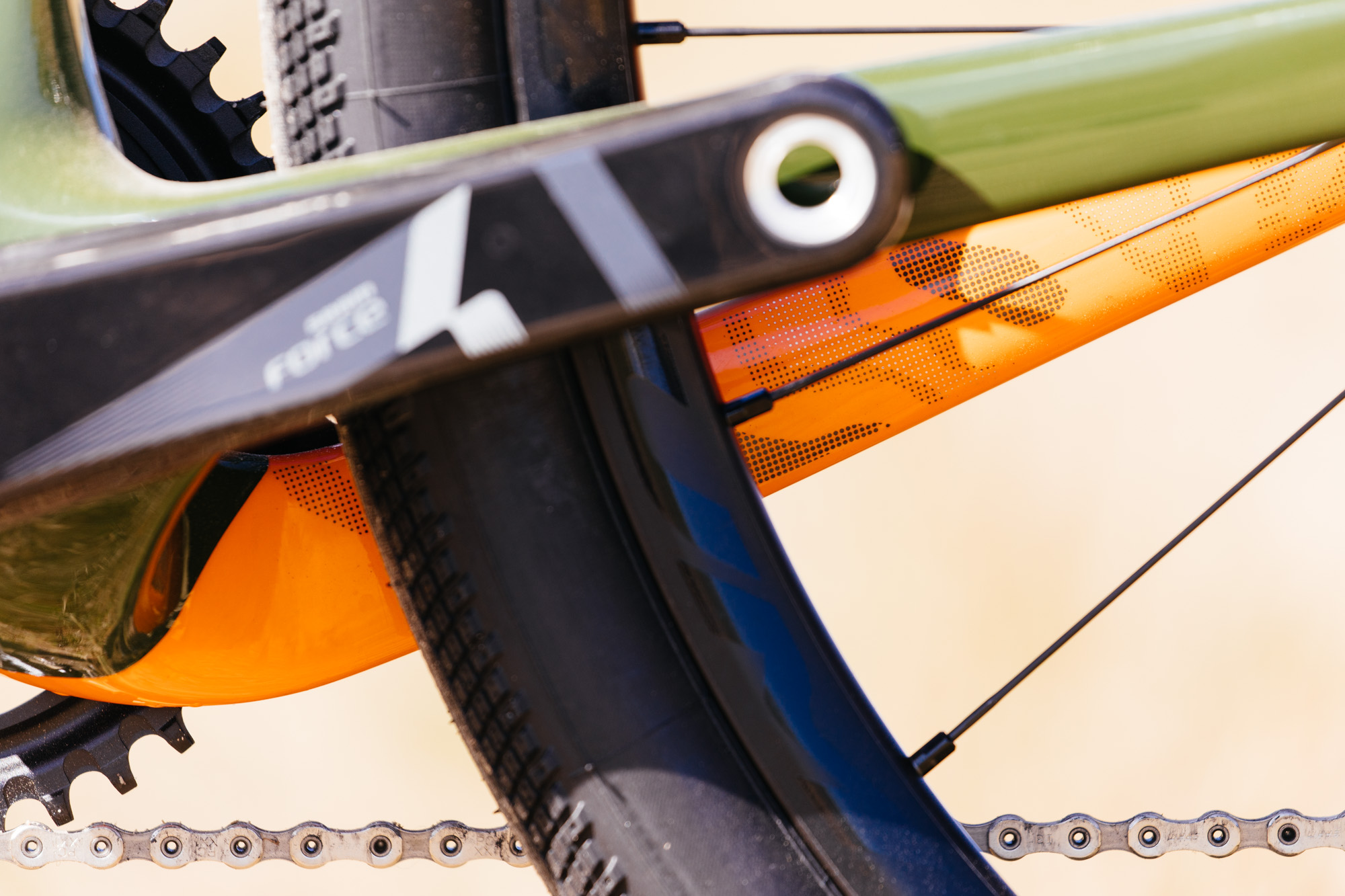 Sea Otter Classic 2019: OD Green Chapter2 AO with Fulcrum Rapid Red
