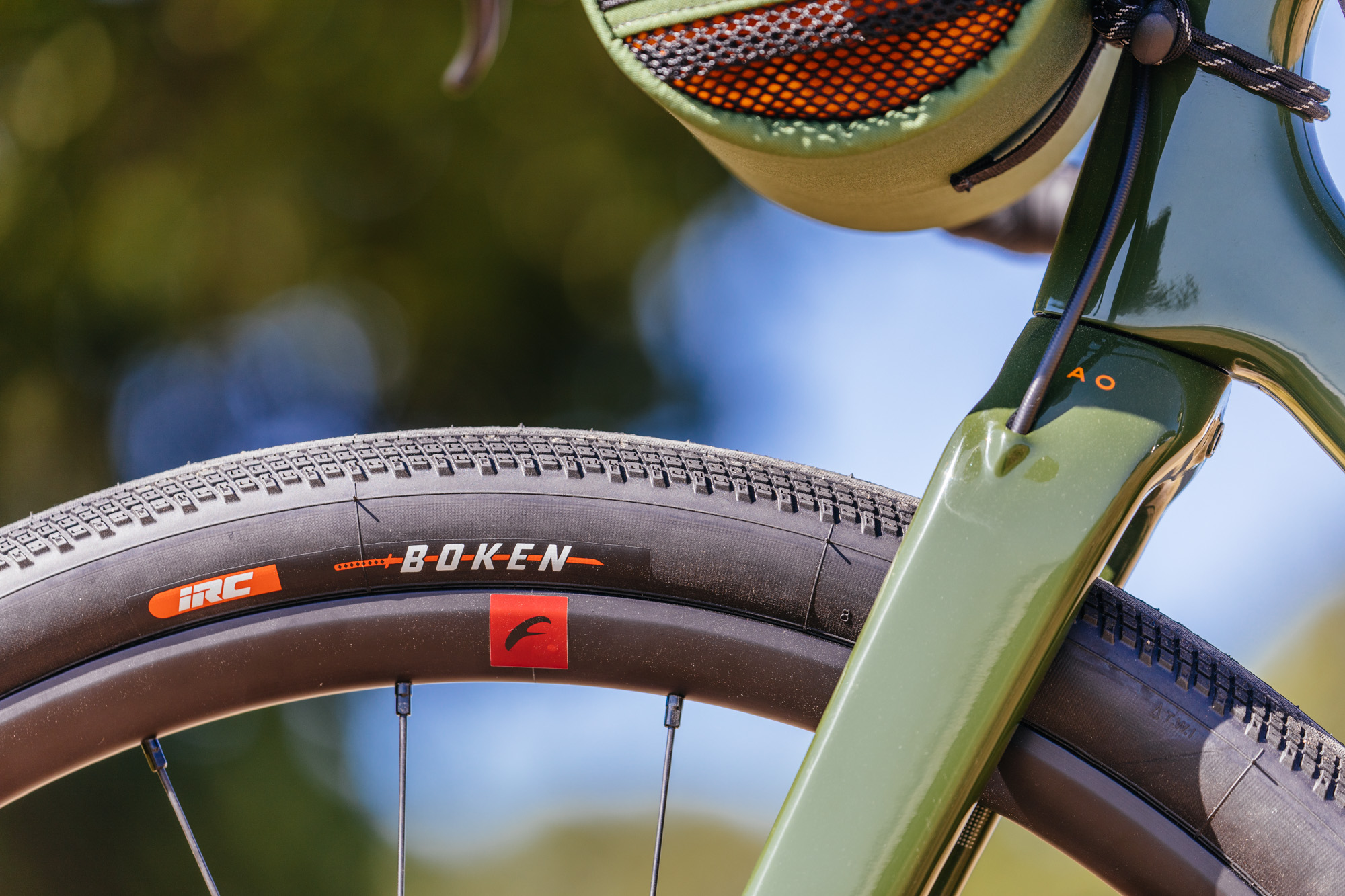 Sea Otter Classic 2019: OD Green Chapter2 AO with Fulcrum Rapid Red