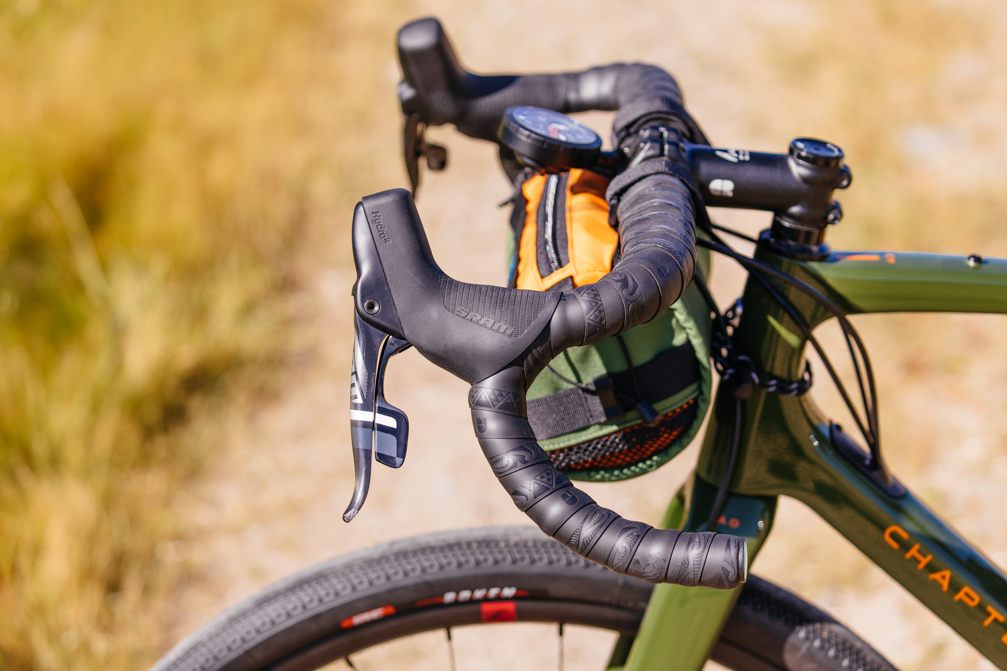 Sea Otter Classic 2019: OD Green Chapter2 AO with Fulcrum Rapid Red