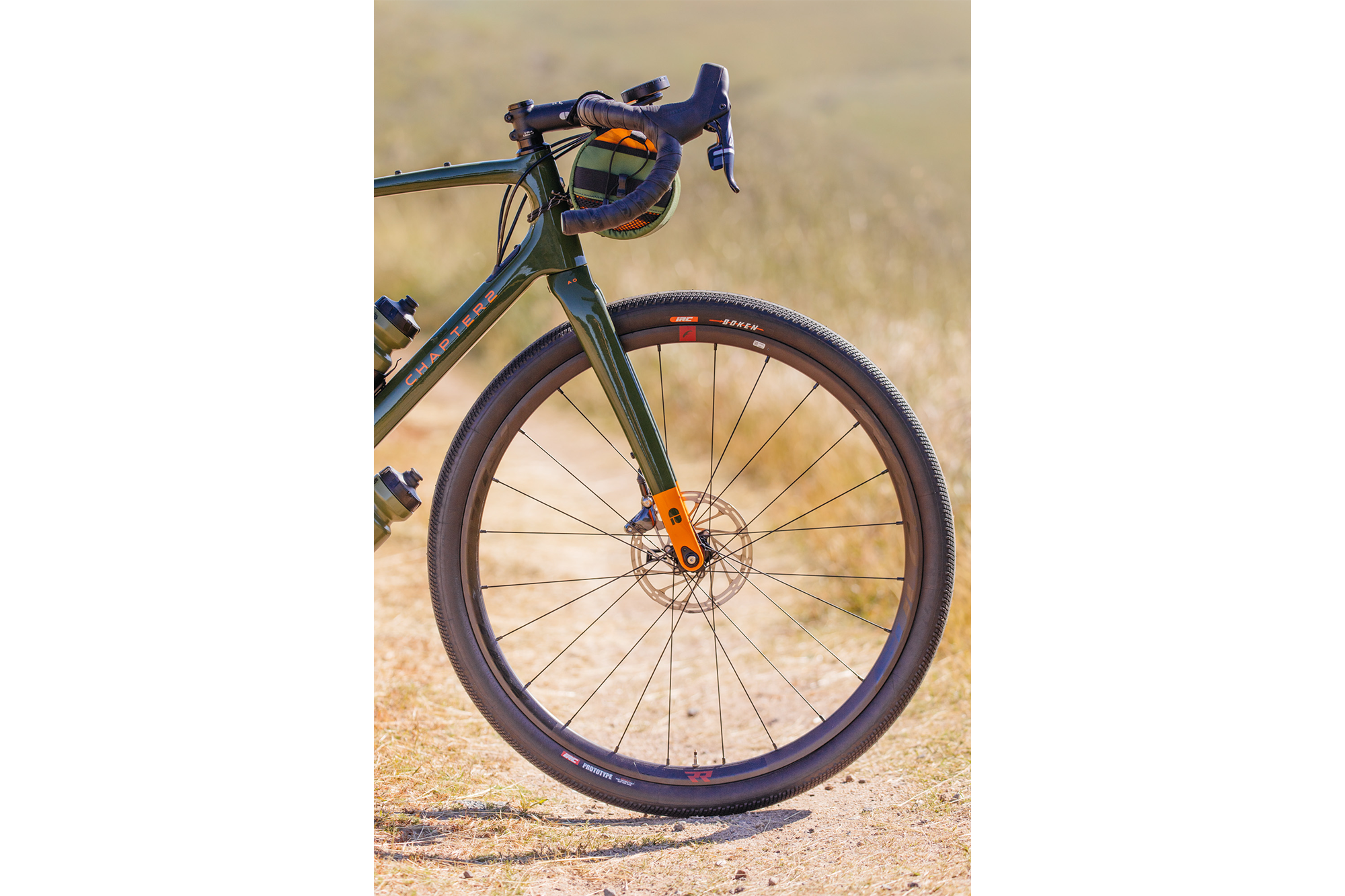 Sea Otter Classic 2019: OD Green Chapter2 AO with Fulcrum Rapid Red