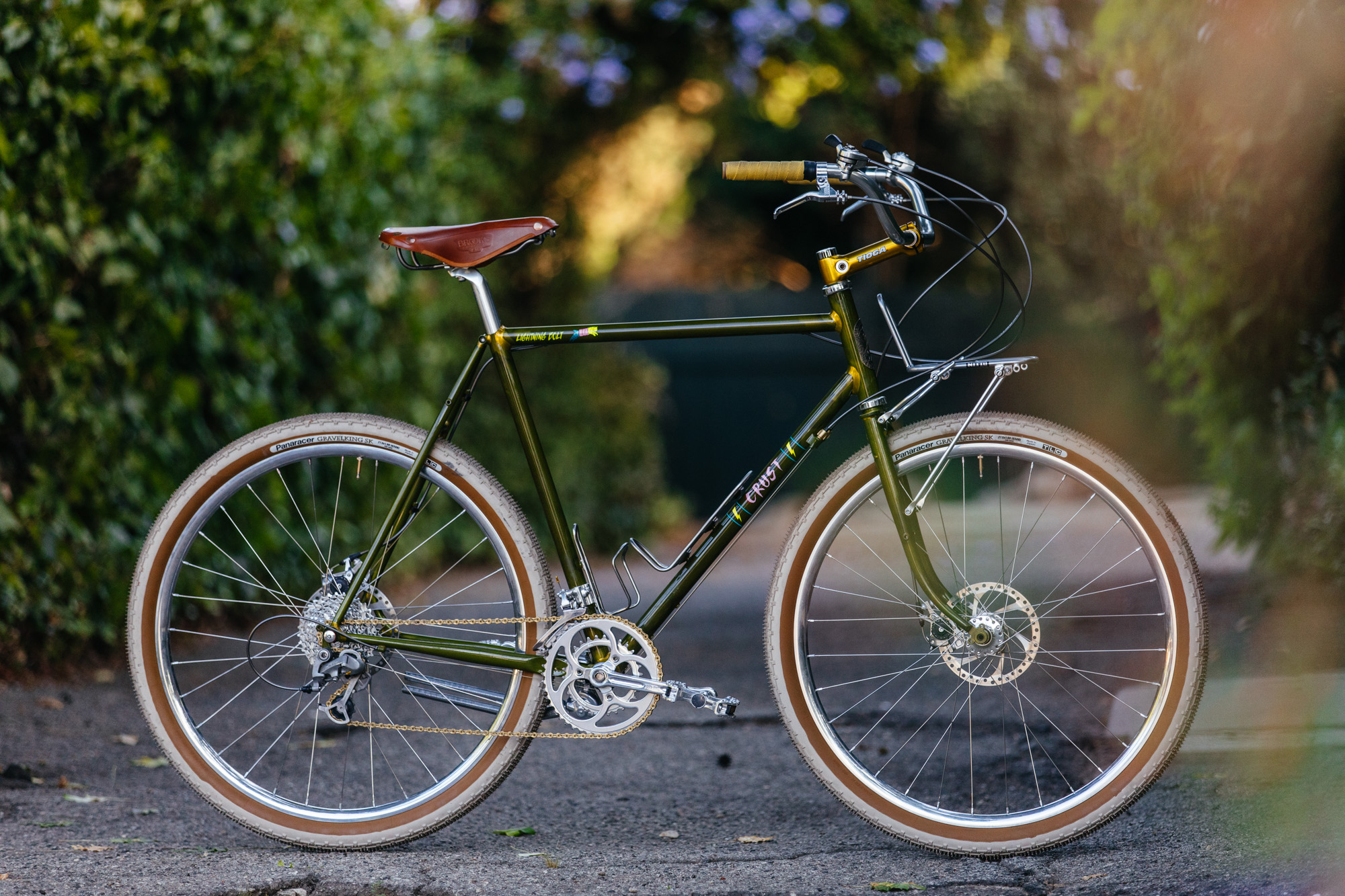 This Cub House Built Crust Bikes Lightning Bolt Cruiser Shines