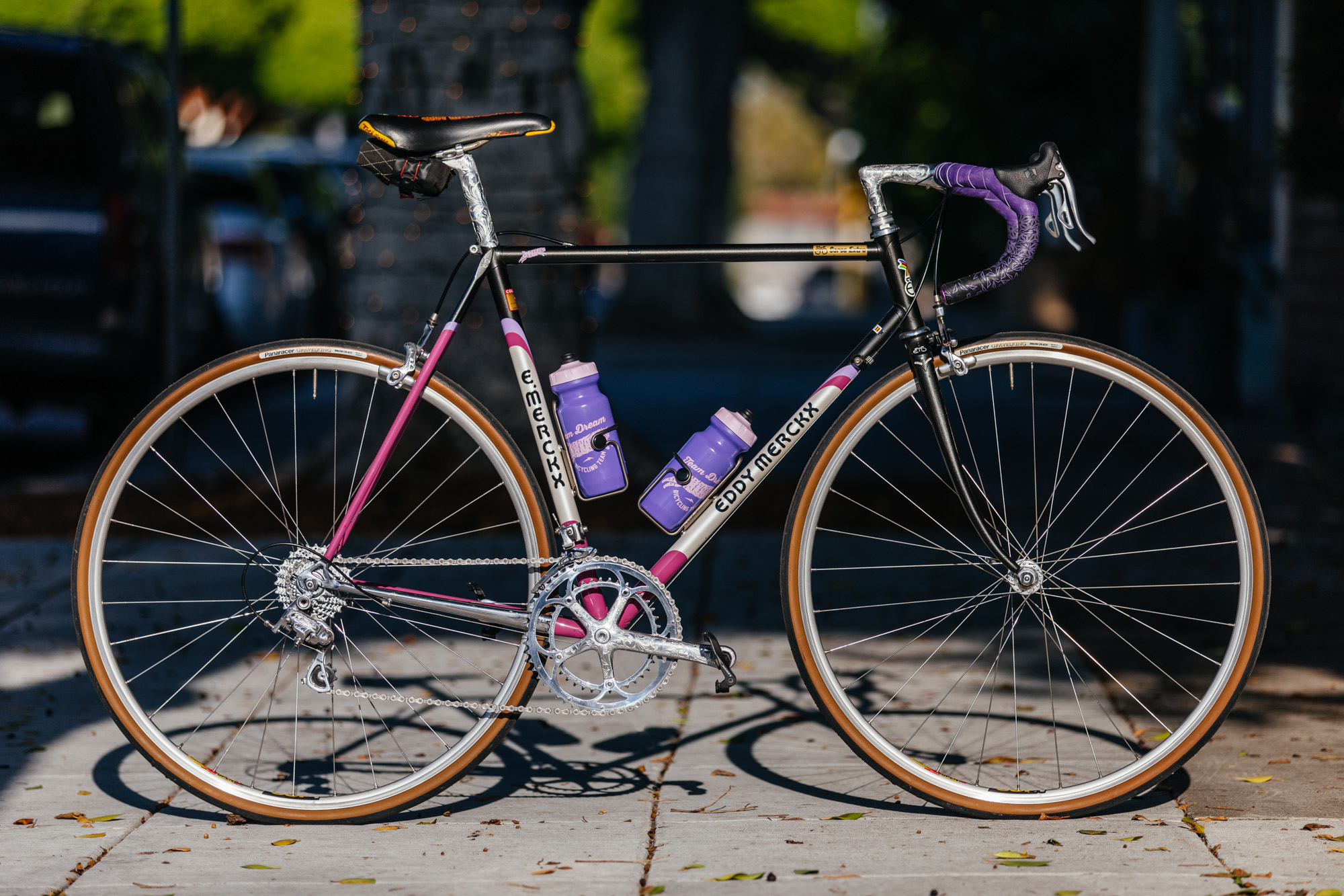 Jun's Eddy Merckx Telekom SLX with Ornately Engraved Campagnolo