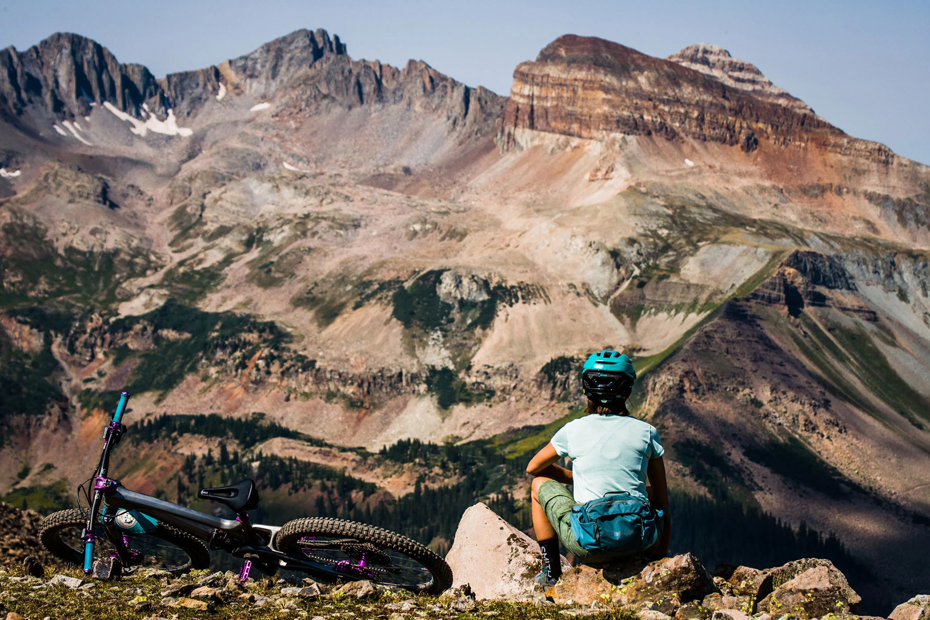 Renee Hutchens on the Land for RockShox