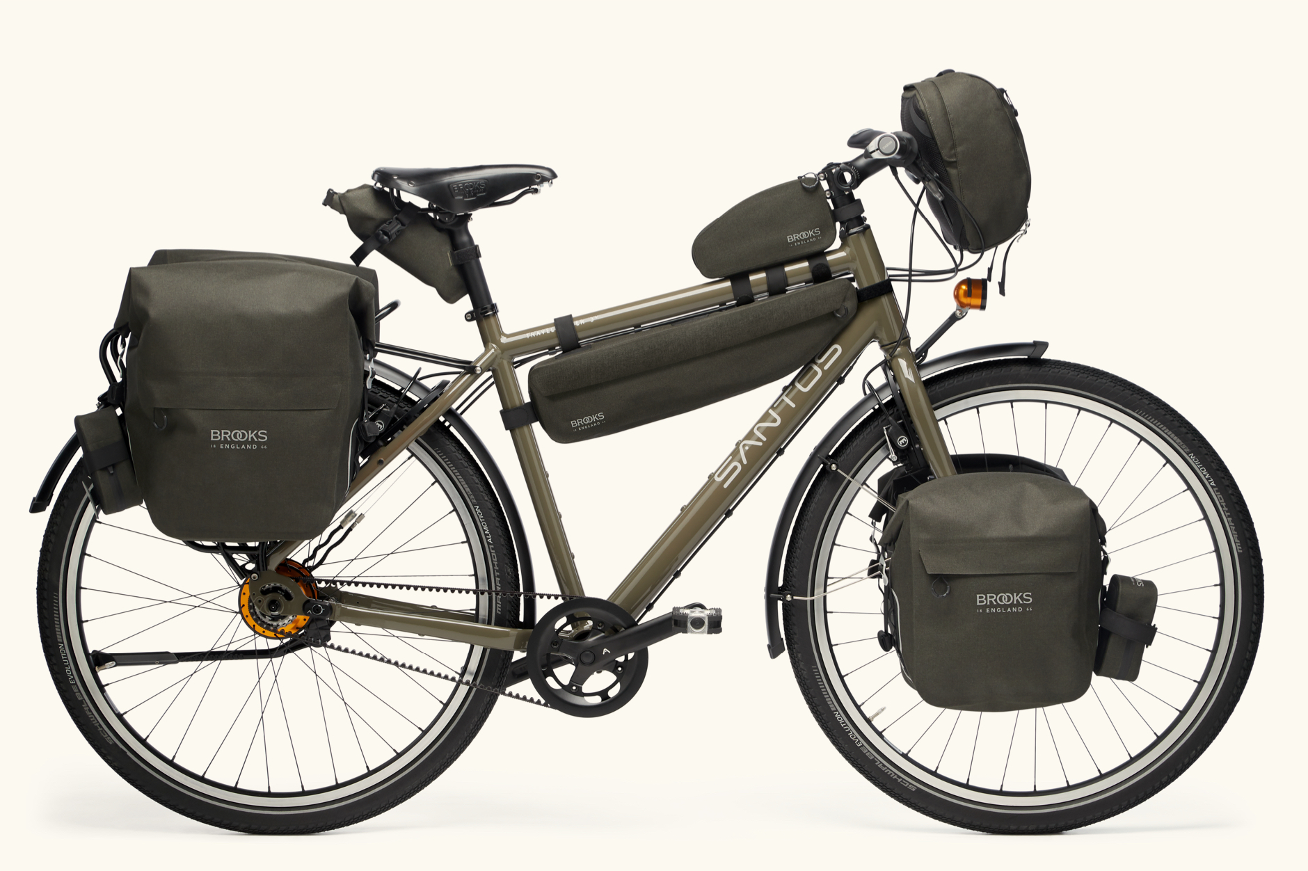 Brooks England Announces Their Bicycle Touring Bags Scape The