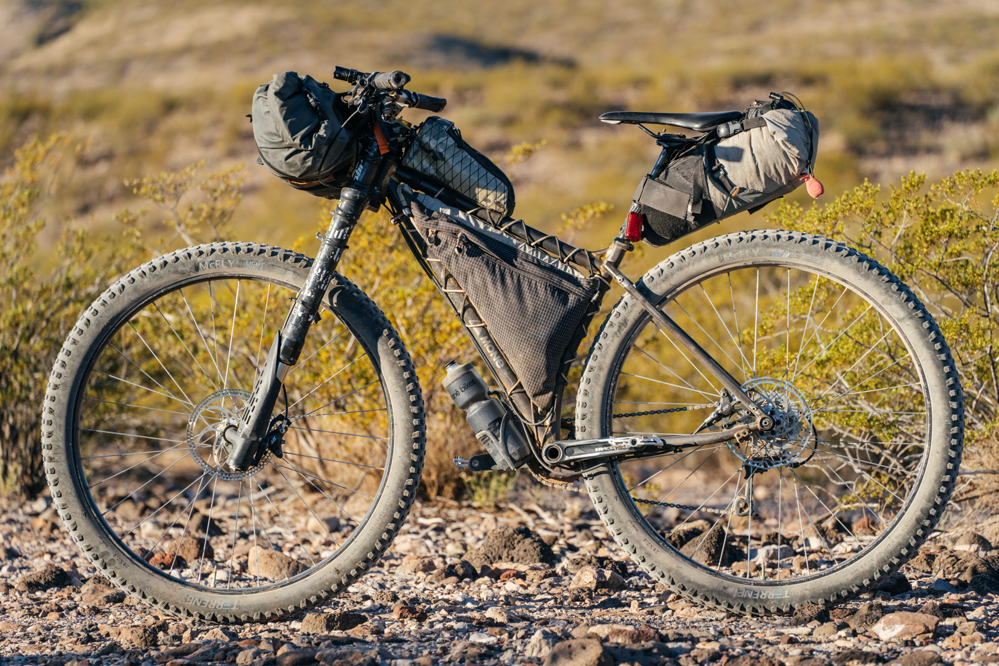 Cjell s Mon Hardtail with a 130mm Lefty Fork john watson The