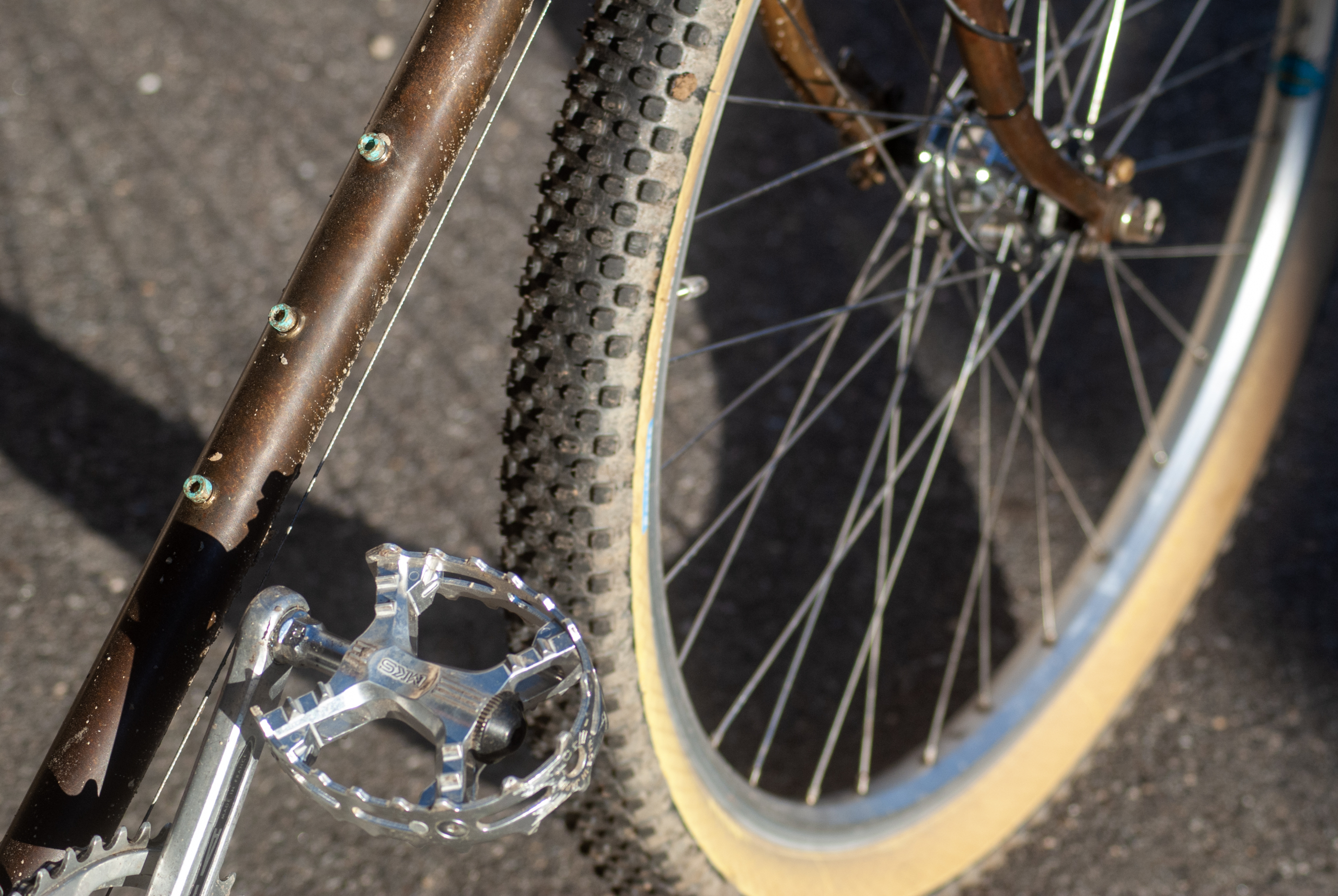 Eric's Raw and Rusted 1985 Bridgestone MB-2 Wigsplitter