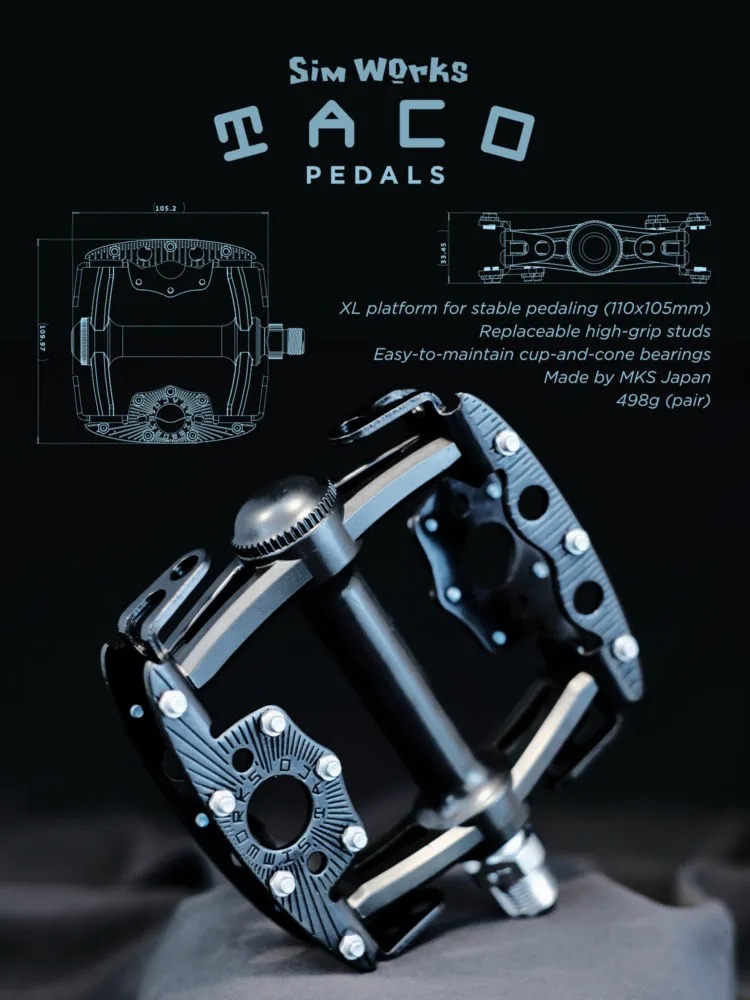 Radar Roundup: Sim Works Taco Pedals and Burrito Rack, Wolf Tooth