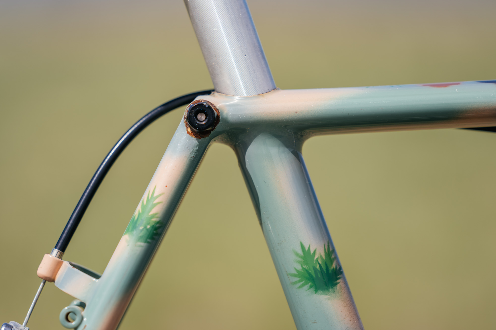 Old MTB マウンテンゴート Deore 1988-89 1988-89 Mountain goat Whiskey town racer Maintenance