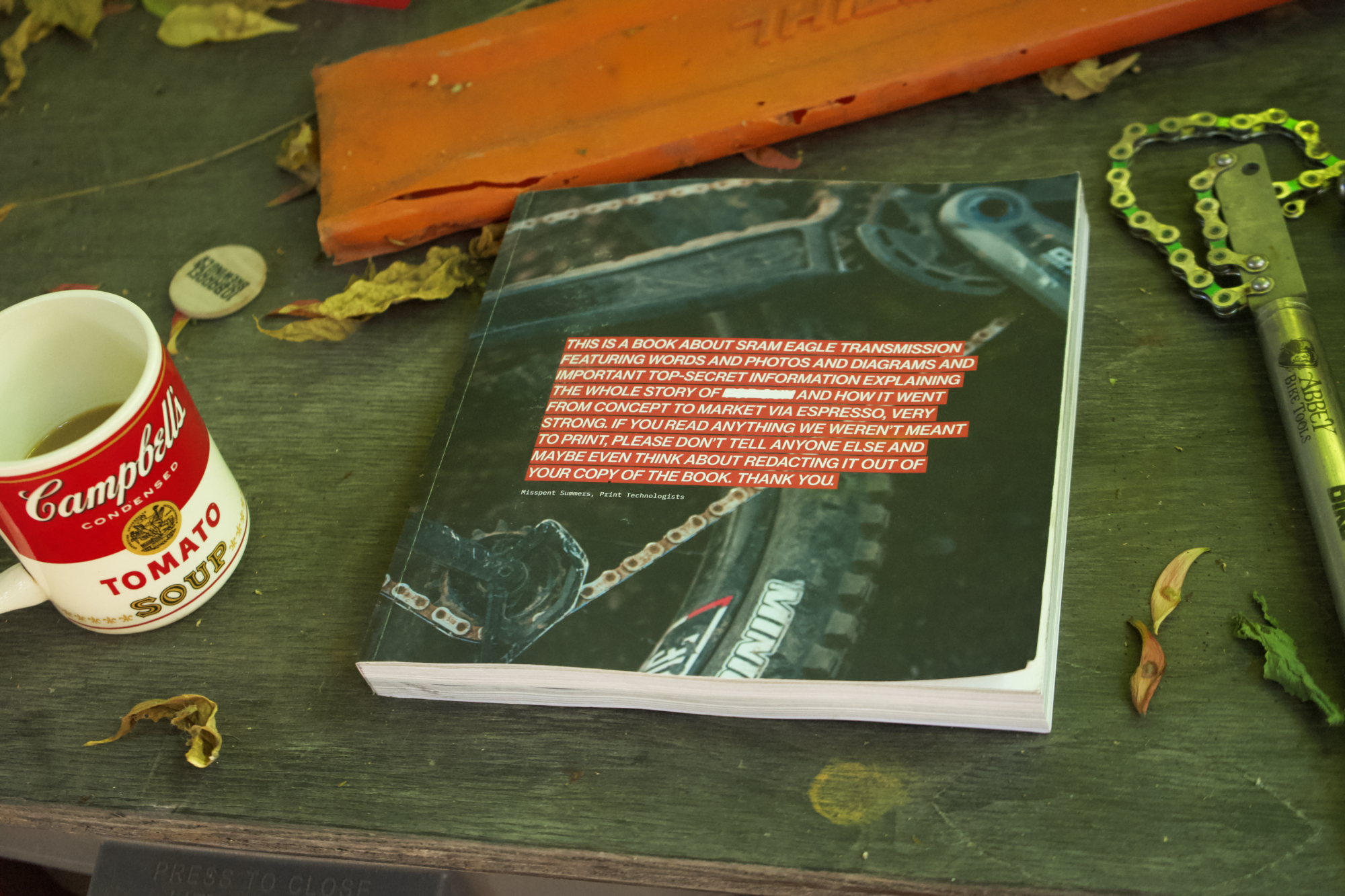 Developing Story: SRAM's Book About Transmission Will Make You