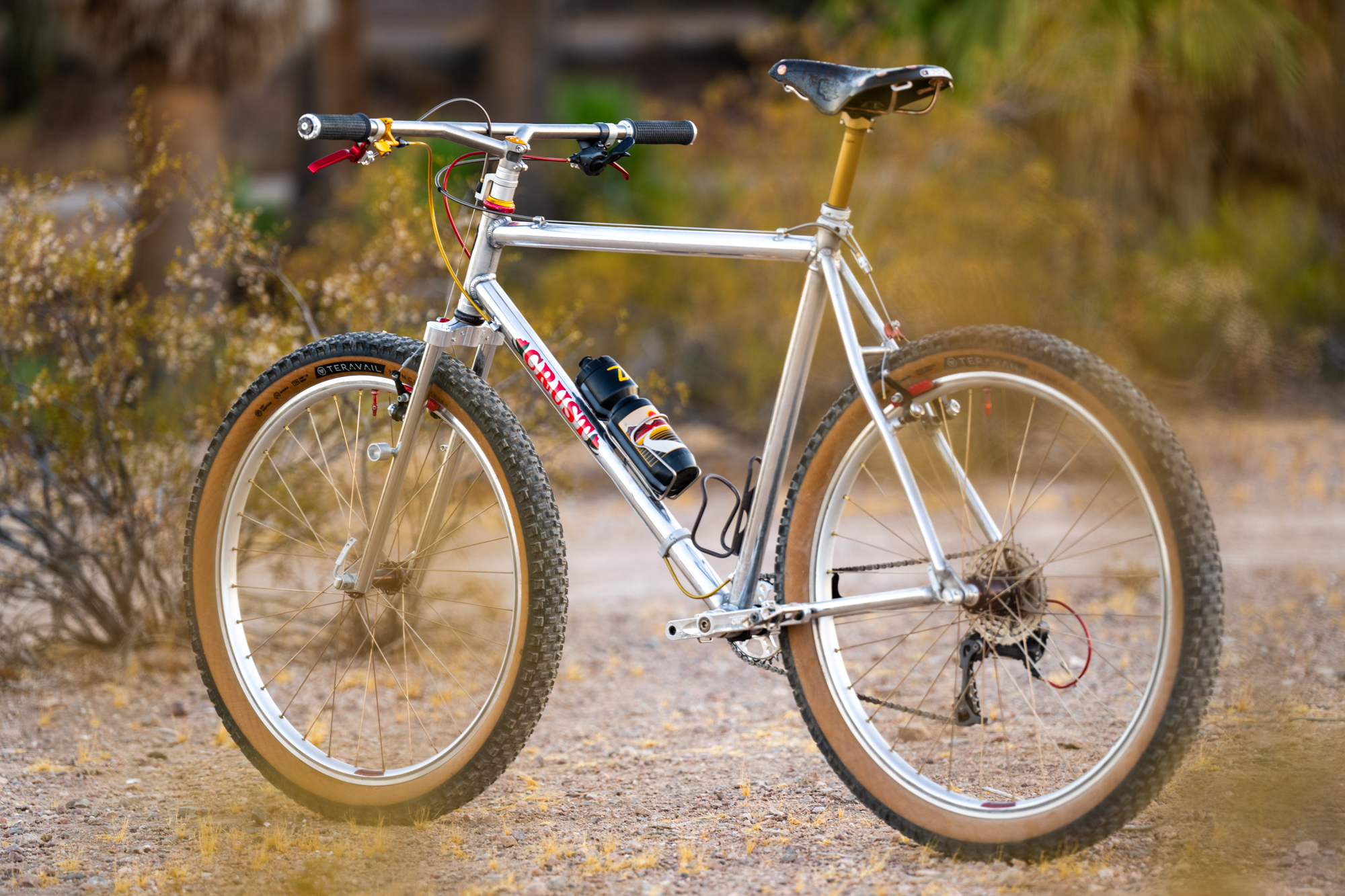 What's Old is New Again: Crust X Ron's Bikes Alumalith Rigid