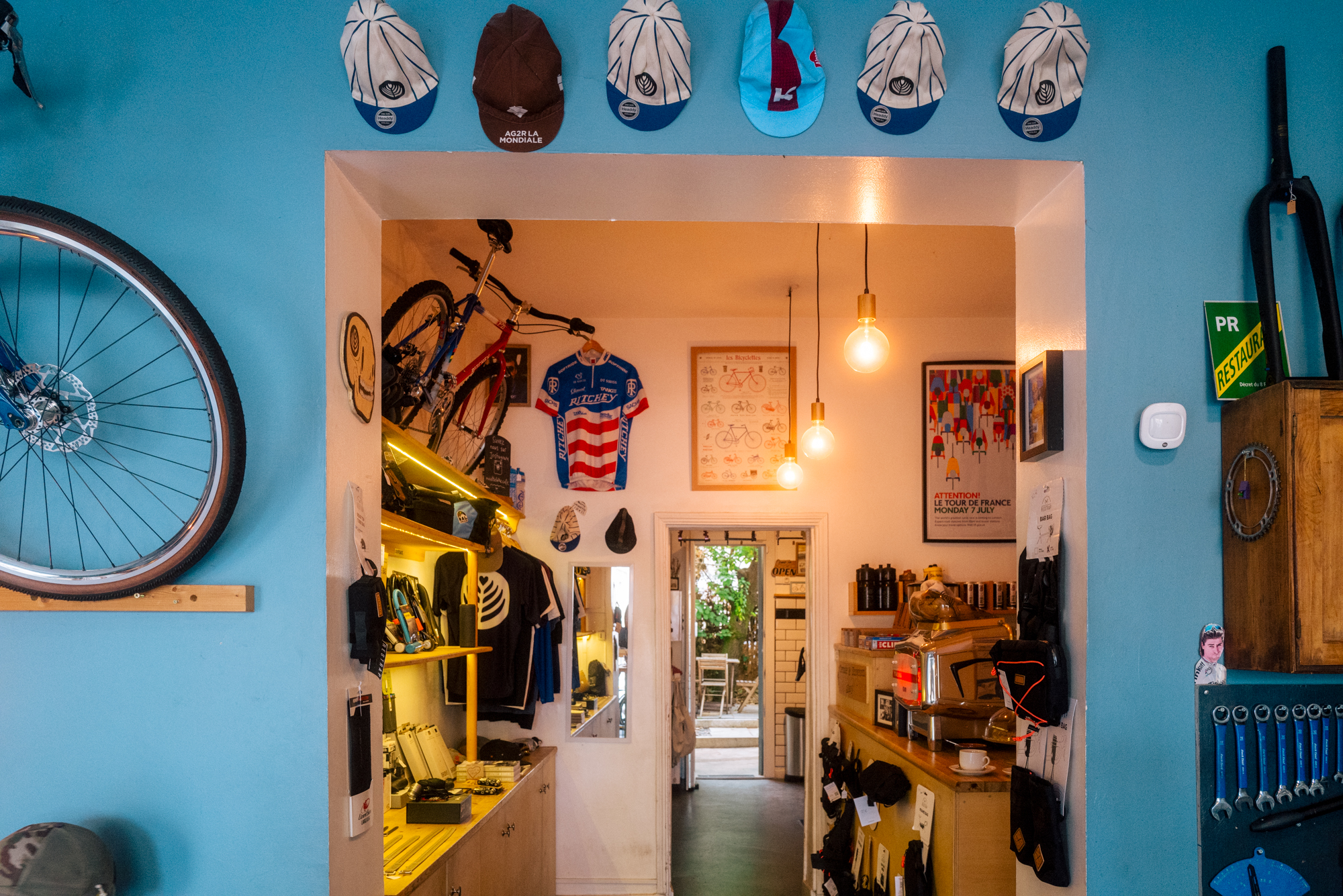 Inside / Out at Musette Bicycles and Coffee in Bordeaux, France ...