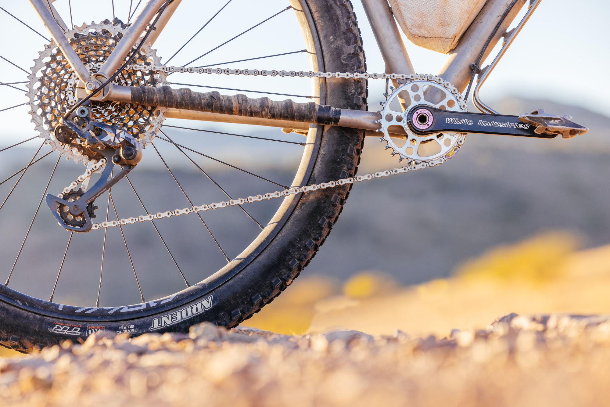 Hardtail Racks Falconer Cycles Now Offers Titanium Frames: A Look at Cameron’s ...