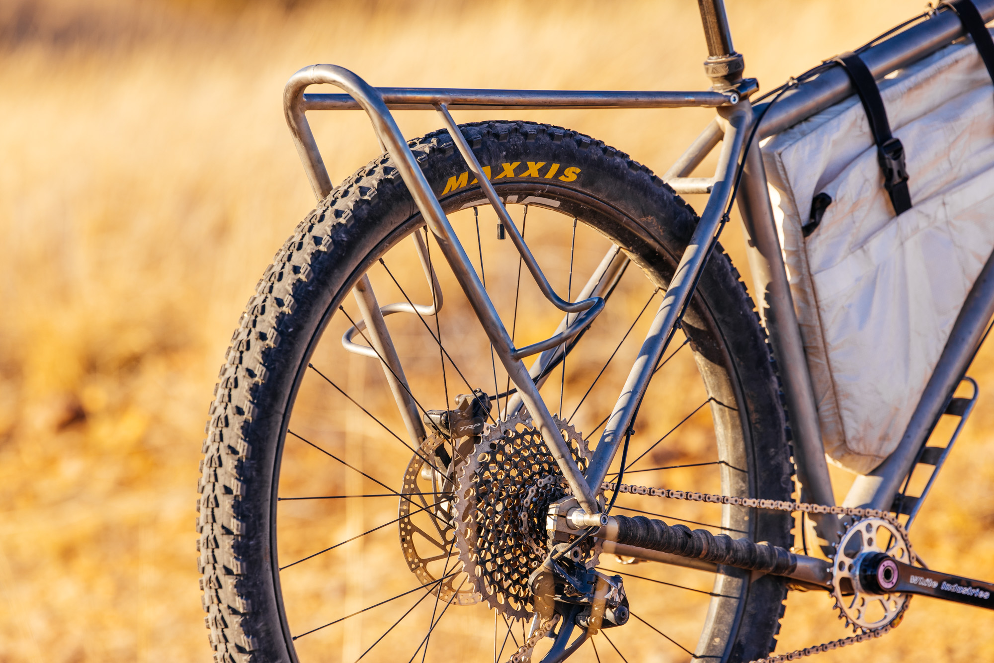 Hardtail Racks Falconer Cycles Now Offers Titanium Frames: A Look at Cameron’s ...