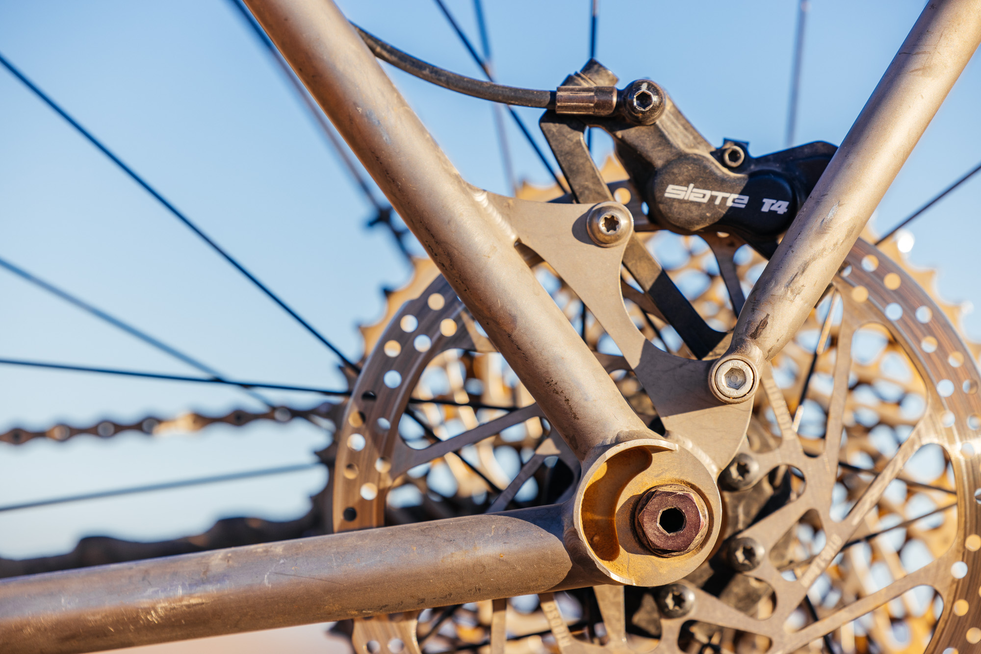 Hardtail Racks Falconer Cycles Now Offers Titanium Frames: A Look at Cameron’s ...