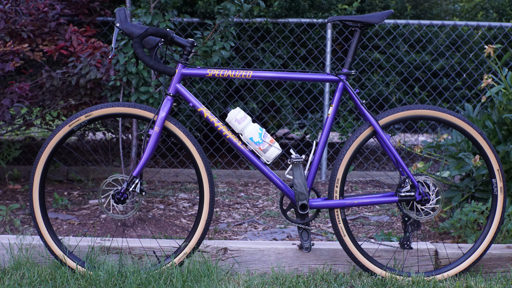 Readers' Rides: Geoff's '93 Rockhopper Vintage MTB Disc Brake