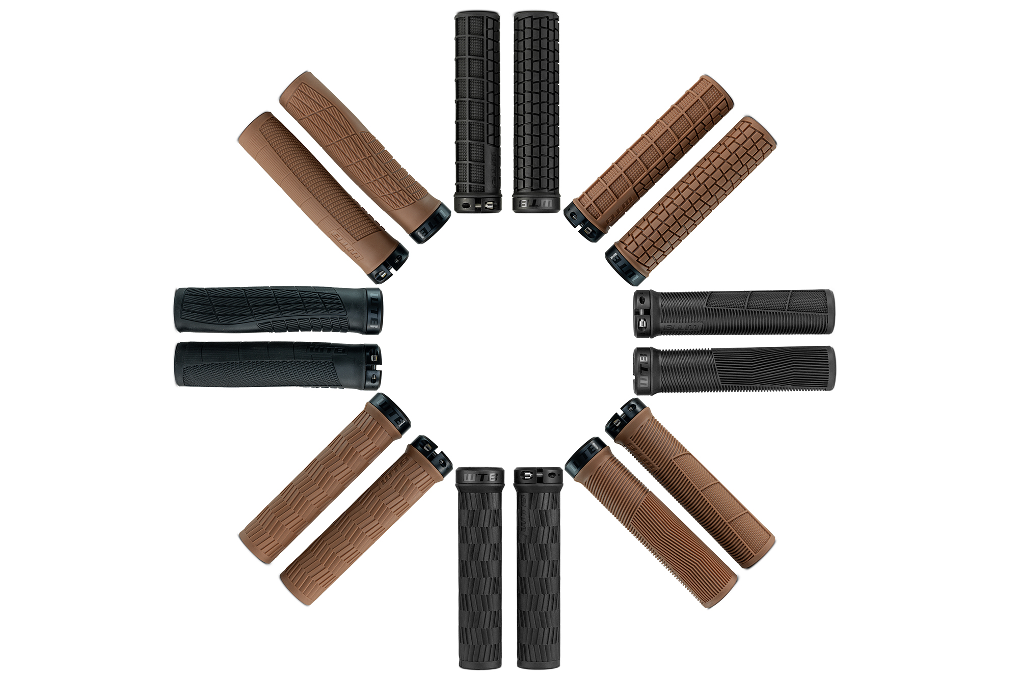 thumbnail image 2 of WTB Original Trail Bike Grips, Slip-On DNA Rubber Togo 2 of 14