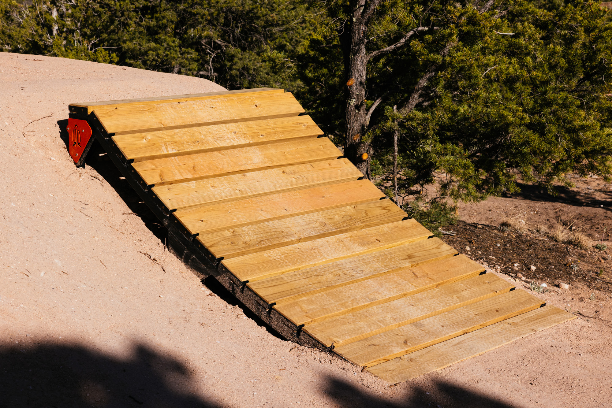 Trail Ramp An Evening with Rocket Ramps’ New Flow Trail in the La Tierra Trails ...