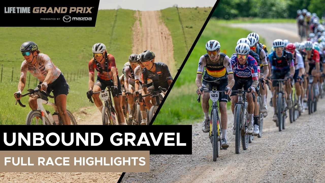 2024 UNBOUND Gravel RACE HIGHLIGHTS The Radavist A group of
