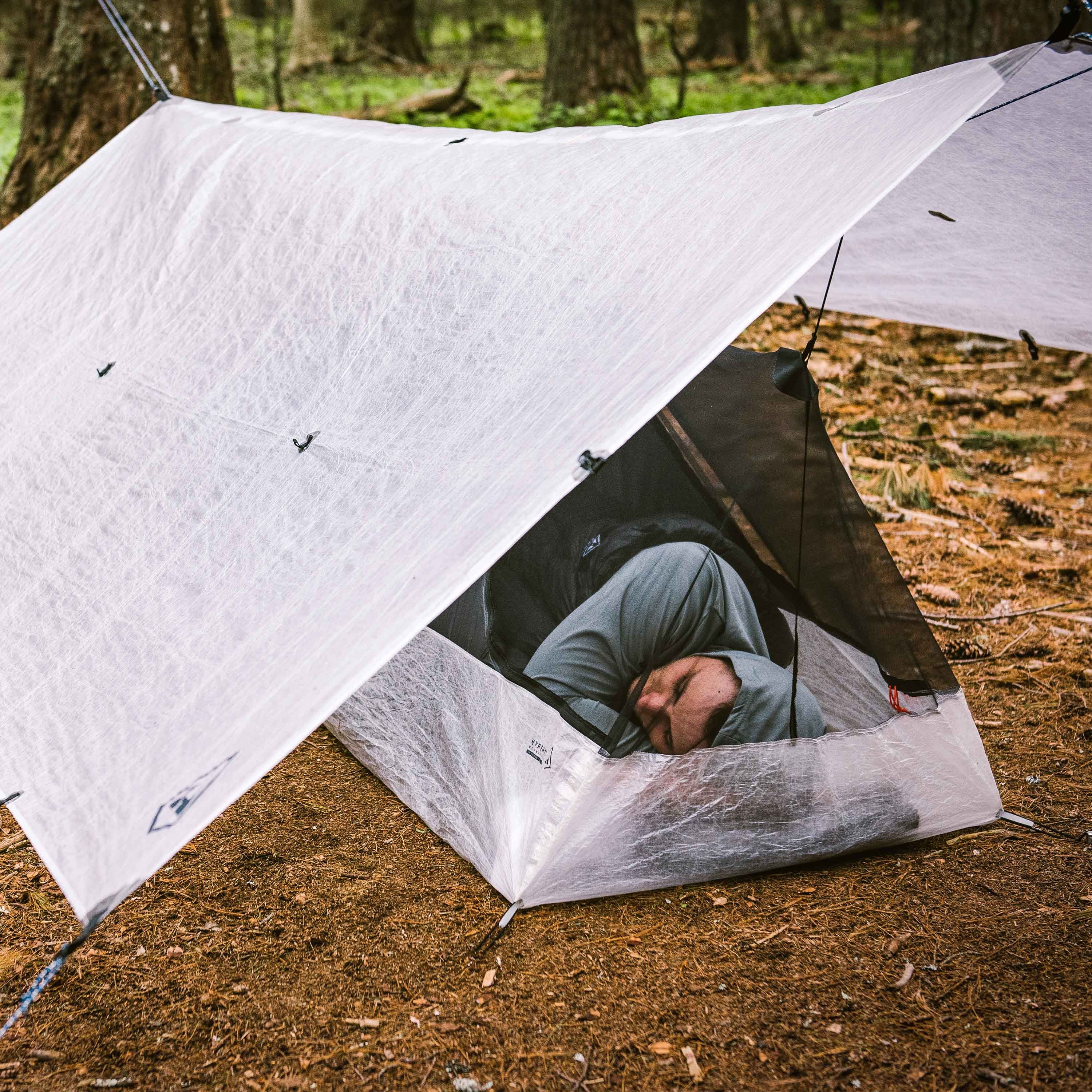 Hyperlite Mountain Gear Best Backpacking Tarp Flat Tarp By