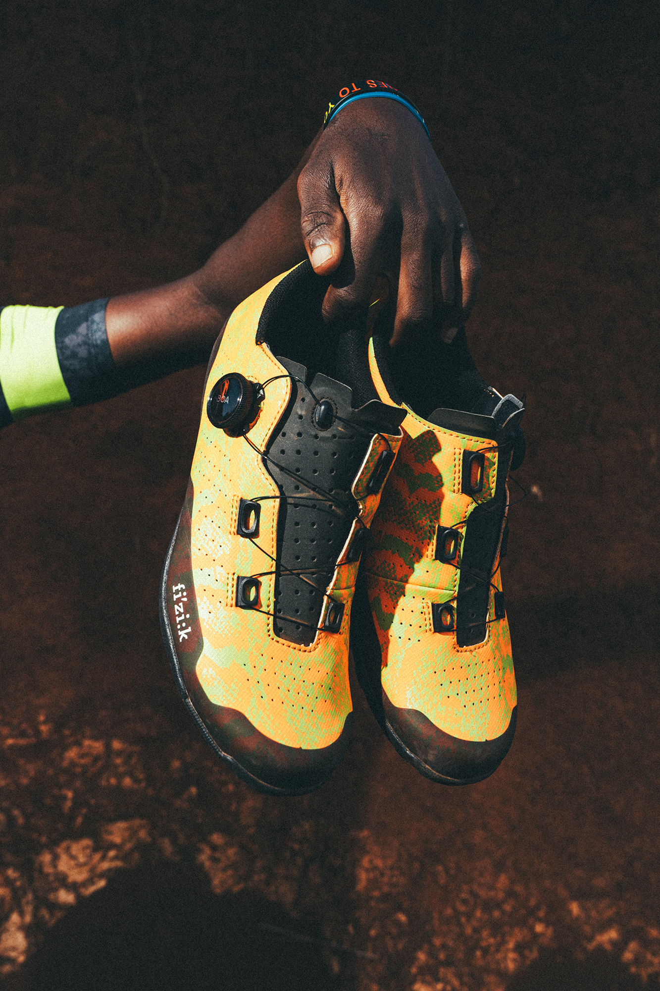 Fizik Team Amani and Black Mamba Ferox Carbon and Atlas Gravel