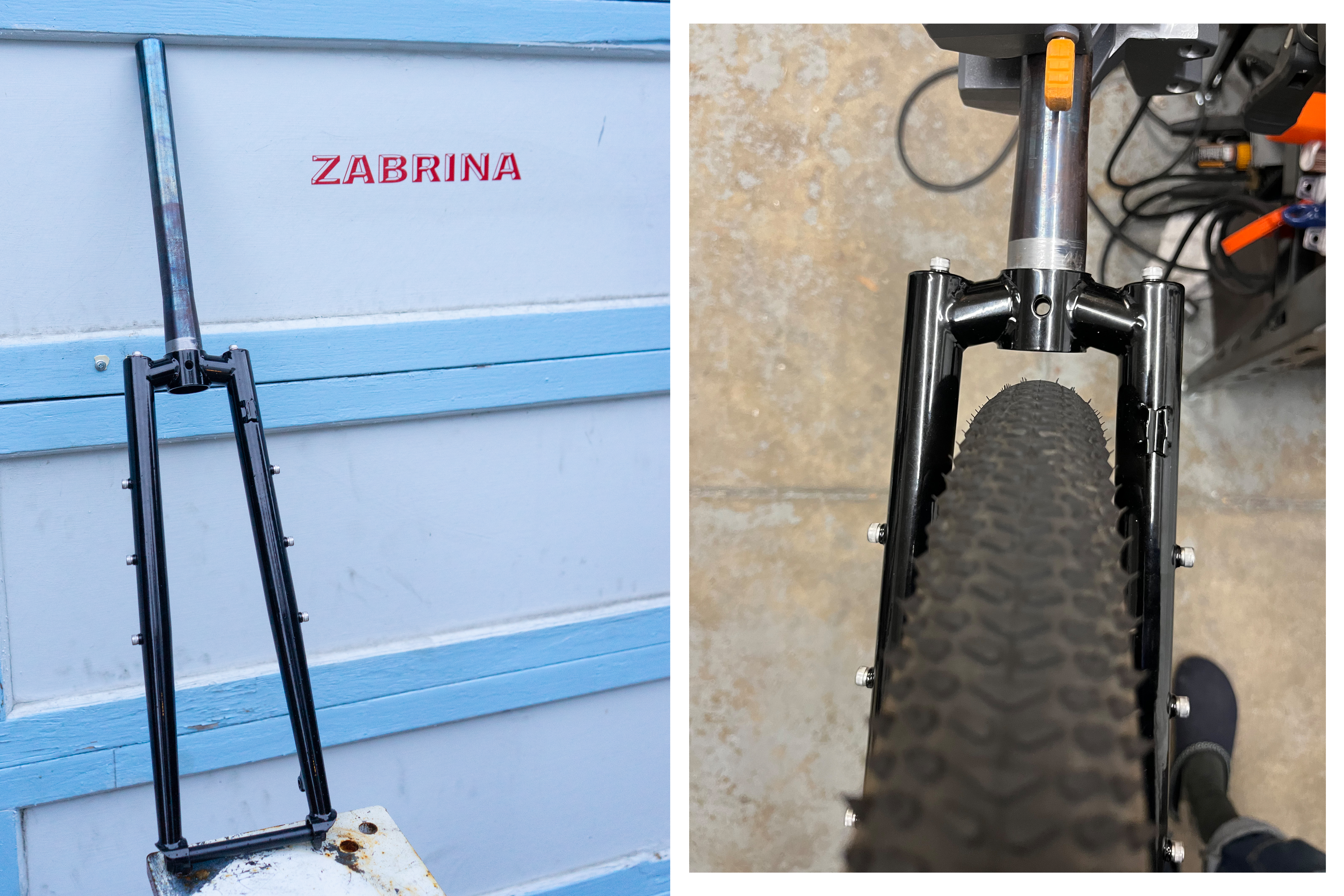 Zabrina Cycles New Segmented Gravel Fork | The Radavist | A group of ...