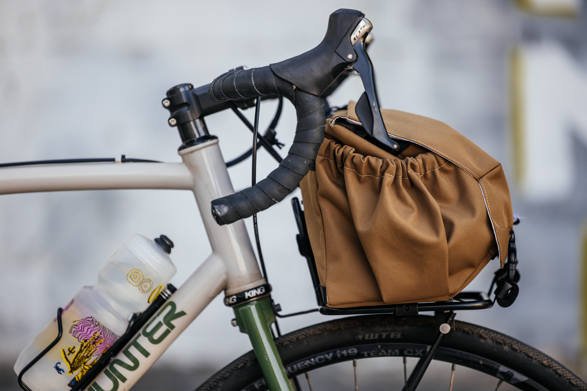 The Outer Shell Mega Bar Bag is a Rack and Bag in One – John