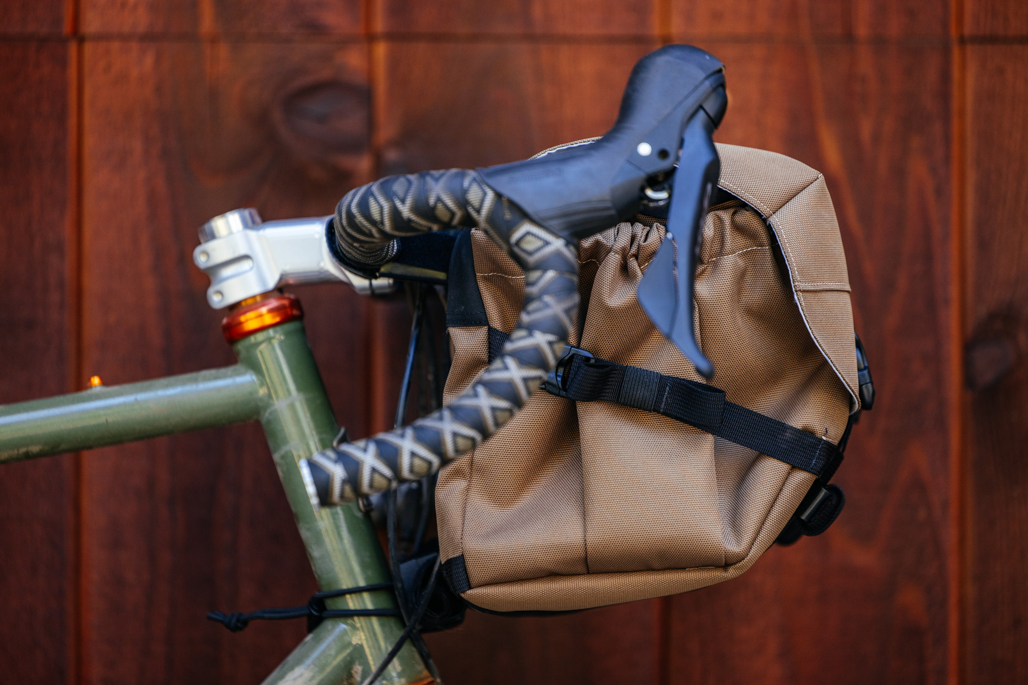 The Outer Shell Mega Bar Bag is a Rack and Bag in One – John